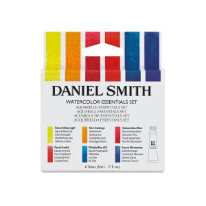 DANIEL SMITH WATERCOLOR ESSENTIAL INTRO 6PC 5ML SET